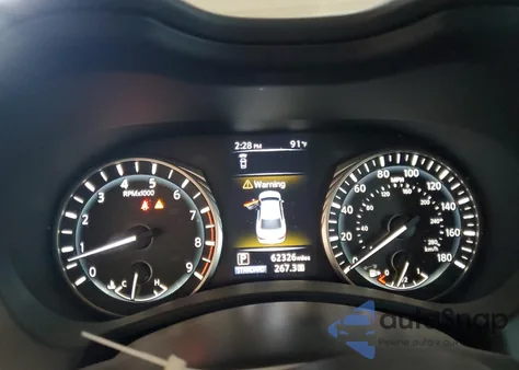 2019 Infiniti Q50 Luxe из США, поврежденный, VIN JN1EV7AP3KM519764